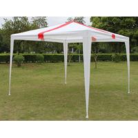 3x3m Gazebo. White with St George\'s Cross Decal