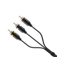 3xRCA M-M Component Cable Black ...