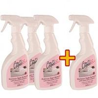 3x 500ml Mattress Stain Remover with Dust Mite Inhibitor Plus 1 Free