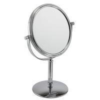 3x Magnification Small Pedestal Chrome Mirror