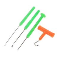 4 in 1 fishing carp fishing baiting rig tool set bait needle drill kno ...