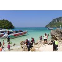 4 islands tour to spectacular divided sea by longtail or speed boat fr ...