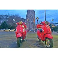 4 hour romes highlights by vespa scooter private tour