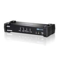 4 Port Dual-link Dvi / Usb 2.0 Kvmp Switch With Audio Support (4 Kvm Cables Included)