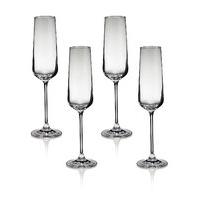 4 Nova Champagne Glasses