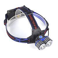 4 modes 5000lm 2xml t6 led 18650 headlamp headlight head torch