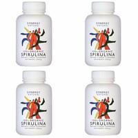 4 pack synergy natural org spirulina syn bso100t 100s 4 pack bundle