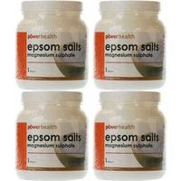 (4 PACK) - Power Health - Epsom Salts | 1000g | 4 PACK BUNDLE