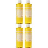 4 pack dr bronner citrus castile liquid soap 472ml 4 pack bundle