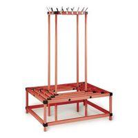 4 SIDES CLOAKROOM UNIT RED - -