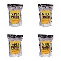 (4 Pack) - Pulsin Pea Protein Isolate - 100% Natural| 1 kg |4 Pack - Super Saver - Save Money