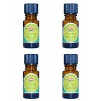 4 pack natural by nature oils tea tree essential oil organic 10ml 4 pa ...