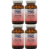 (4 Pack) - Fsc - Head High Pro-Amino | 60 Vegicaps | 4 Pack Bundle