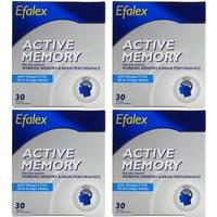 (4 PACK) - Efamol - Efalex Active Memory | 30\'s | 4 PACK BUNDLE