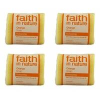 (4 Pack) - Faith Orange Soap | 100g | 4 Pack - Super Saver - Save Money