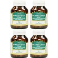 (4 PACK) - Natures Own - Magnesium Citrate | 90\'s | 4 PACK BUNDLE