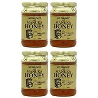 4 pack littleover apiaries wildflower manuka honey 340g 4 pack bundle
