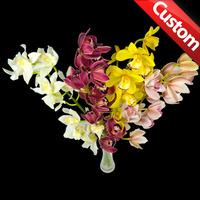 4 classic bespoke cymbidium orchids