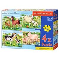 4 Castorland Premium Jigsaw Animal Baby