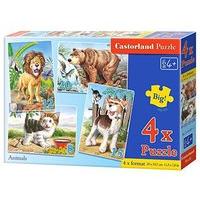 4 Castorland Premium Jigsaw Animals