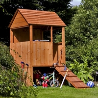 4 x 4 honeypot stockade tower playhouse