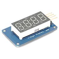 4 bits digital tube led display module with clock display tm1637 for a ...
