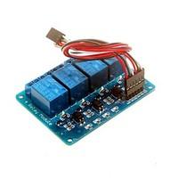4-channel 5v Relay Module with Optocoupler DSP AVR PIC ARM For Arduino
