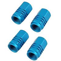 4 pcs colored valve cover car tire valve cap