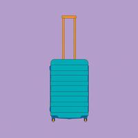 4 wheel suitcase by michael craig martin