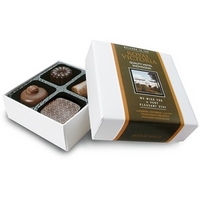 4 Personalised Wrap Chocolate box - Luxury