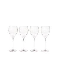 4 Pack Lily Red Wine Glasses