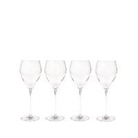 4 Pack Lily White Wine Glasses