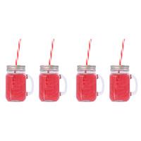 4 pack of mason jars with lids