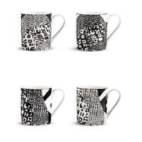 4 Pack Sue Timney Camouflage Mugs