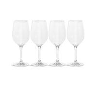 4 pack clear picnic wine glass