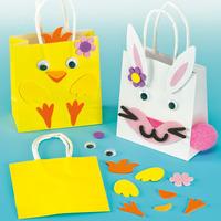 4 Chick & Bunny Gift Bag Kits