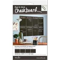 4 Wallies Peel and Stick Chalkboard Panels 9 x 12 inch 233923