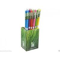 4 Large Citronella Garden Flare Candle - Random Colours (4)