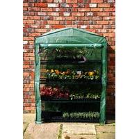 4 Tier Extra Wide Mini Greenhouse by Tom Chambers