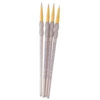 4 Piece Taklon Detail Brush Set