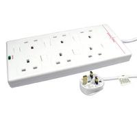 4 Socket Surge Protected Extension Lead 5m BS Approved
