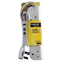 4-way Eco Surge Protect 1m Cbl