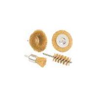 4 Piece Brush Set made of Brass for Drills Westfalia