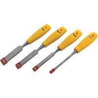 4 Piece Wood Chisel Set In Box