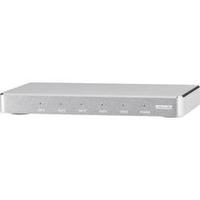 4 ports HDMI splitter SpeaKa Professional Aluminium casing, Ultra HD compatibility 3840 x 2160l