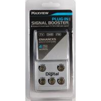 4 room plug in tv signal booster