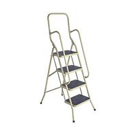 4-Step Safety Ladder, Buttermilk