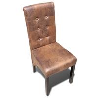 4 pcs Artificial Leather Dining Chair