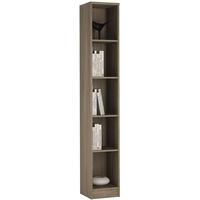 4 you canyon grey bookcase tall narrow