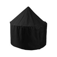 4 seater round patio set cover black polyester